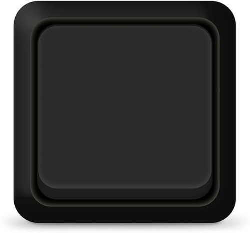Выключатель 1кл оп Олимп  черный UNIVersal (2209)