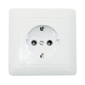 Розетка 1гн с/п с з/к  Хит RS16-134-B (81шт)