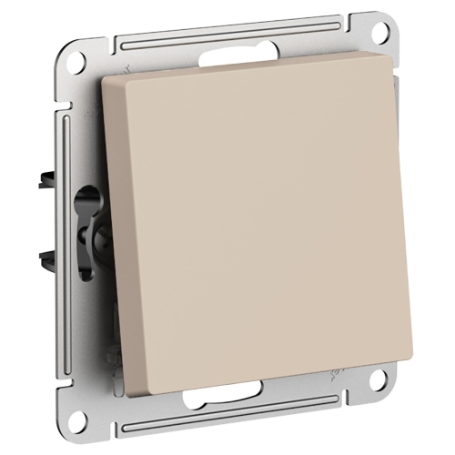 Механизм Выкл. 1-кл с/п 10А AtlasDesign Песочный ATN001211 (5/20) 