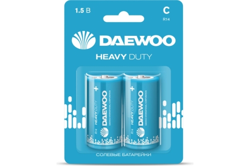 Батарейка Daewoo Heavy Duty R14 BL-2 5029422