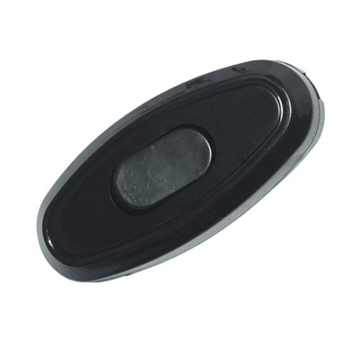 Выключатель проходной черный 