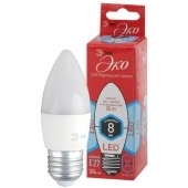 Лампа LED В35-10w-840-Е27  ЭРА ECO