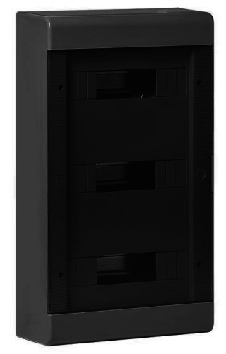 Корпус пласт ЩРН-П-36 IP30 ТУСО 520х303х117мм черный 68036Ч