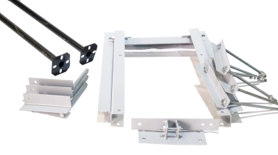 Комплект крепления к опоре  РЛНД (Крон-йн (РА-5 3шт.,РА-2 1шт.,РА-1 1шт.),ХомутХ7-3шт.,ВАЛ РА-3 2шт)