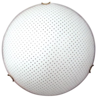 Светильник  Софи круг д-300мм  2*Е27 60Вт хром белый 1005204066