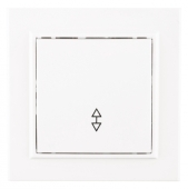 Выключатель 1кл СП проходной 10А, белый Минск EKF (10/200)