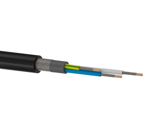 Кабель ВВГнг-FRLSLTx 3х 2.5 ГОСТ МЕТ плоский  (100)