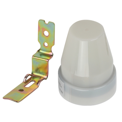 Датчик освещенности ЭРА DF 302 Фотореле серый настенный 2200 ВА IP44