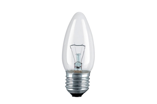 Лампа Navigator NI-В-40W-E27 свеча прозрачн. (94328) (100) 