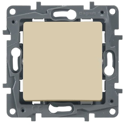 Механизм выкл 1 кл ETIKA слон кость (L672301)