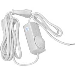 Шнур с вилкой с димером белый DM103-200W