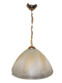 Светильник подв. цепь зол. 1х100Вт/Е27 