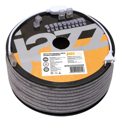 220V Лента  MVS-2835/60-IP68-220V- W 6500 (белый) (кратн 1м) Jazzway (100)