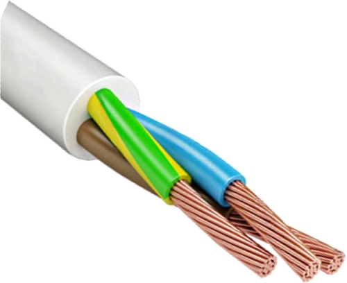 Провод ПВС 3х0,75 ПСК ГОСТ (100) белый НЕ РЕЖЕМ